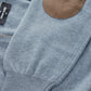 Gran Sasso Grey Cashmere V-Neck Sweater