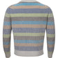 Gran Sasso Multicolor Round Neck Cashmere Sweater