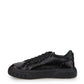 Casadei Black Sequins Off-Road Sneakers