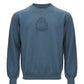 Dolce & Gabbana Cotton Round Neck Sweatshirt with Front Attached Logo