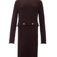 Bottega Veneta Ribbed Knit Chunky Cotton Dress