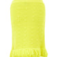 Bottega Veneta Knitted Yellow Skirt