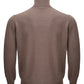 KANGRA Dove Grey Wool Blend Turtleneck Sweater
