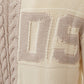 GCDS Wool Blend Hand Knitting Effect Jumper with Logo