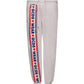 GCDS Jogging White Sweatpants with Logo