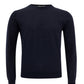 Valentino Basic Blue Round neck Wool Jumper