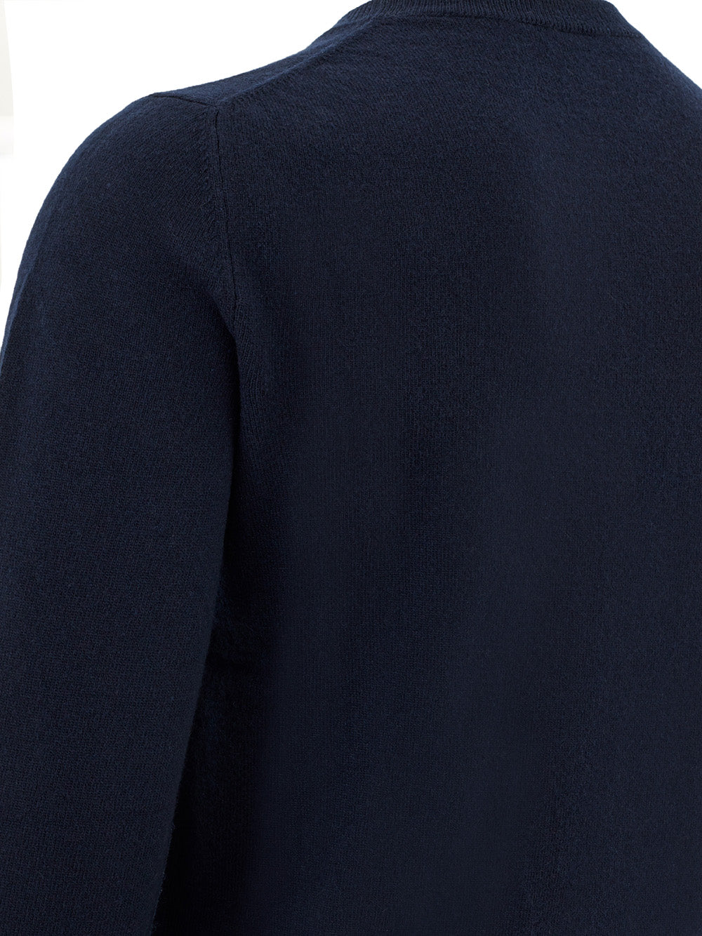 Valentino Basic Blue Cashmere Blend Round neck Jumper