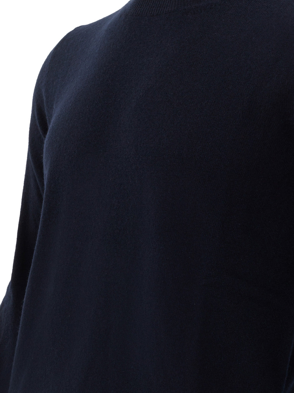 Valentino Basic Blue Cashmere Blend Round neck Jumper