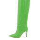 Paris Texas Green Patent Leather Boot