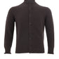 KANGRA Brown Wool Cardigan