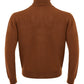 FERRANTE Brown Turtleneck Wool Jumper