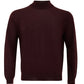 FERRANTE Red Purple Turtleneck Wool Jumper