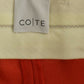 CO|TE Orange boyfriend stretch pants