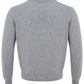 Colombo Grey V-Neck Cashmere Sweater