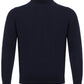 Colombo Blue Navy Cashmere Mock Neck Sweater