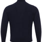 Colombo Blue Navy Cashmere Turtle Neck Sweater