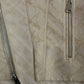 Zeyneptosum Beige brocade sleeveless jacket