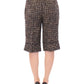 Dolce & Gabbana Multicolor wool shorts pants