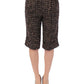 Dolce & Gabbana Multicolor wool shorts pants