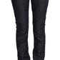 Acht Blue Denim Cotton Bottoms Straight Fit Jeans