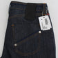 GF Ferre Blue Cotton Denim Flare Boot Cut Jeans