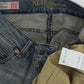 PLEIN SUD Blue Wash Cotton Stretch Skinny Slim Tight Fit Jeans