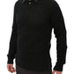 Dolce & Gabbana Dark Green Runway Netz Pullover Netted Sweater