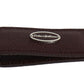 Dolce & Gabbana Bordeaux Leather Magnet Money Clip
