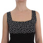 BENCIVENGA Black Stretch Sheath Dress & Sweater Set