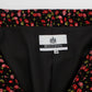 BENCIVENGA Black Multicolor Floral Suit