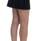 GF Ferre Blue Cotton Denim Mini Skirt