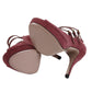 Gucci Women Tibet Red Suede High Heel Pump Shoes