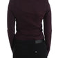 GF Ferre Purple Ruched Jacket Coat Blazer Short