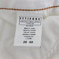 Cavalli White Cotton Blend Slim Fit Jeans
