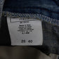 Cavalli Blue Wash Cotton Slim Fit Bootcut Jeans