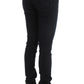 Costume National Black Cotton Slim Fit Denim Jeans