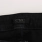 Costume National Black Cotton Slim Fit Denim Jeans