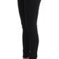 Costume National Black Cotton Slim Fit Denim Jeans