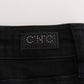 Costume National Black Cotton Slim Fit Denim Jeans