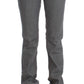 Costume National Gray Cotton Regular Fit Denim Jeans