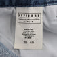 Costume National Blue Cotton Slim Fit Cropped Jeans