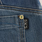 Costume National Blue Cotton Slim Fit Cropped Jeans