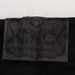 Costume National Black Cotton Slim Fit Cropped Jeans