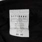 Costume National Black Cotton Slim Fit Cropped Jeans
