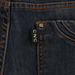 Costume National Blue Cotton Blend Bootcut Jeans