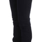 Costume National Blue Cotton Blend Slim Fit Jeans