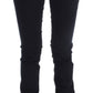 Costume National Blue Cotton Blend Slim Fit Jeans