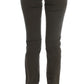Costume National Green Cotton Blend Slim Fit Jeans