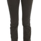 Costume National Green Cotton Blend Slim Fit Jeans