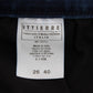 Costume National Blue Cotton Blend Slim Fit Jeans